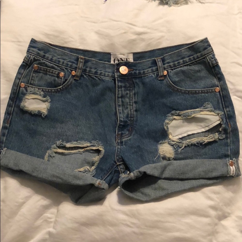 One Teaspoon denim shorts